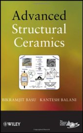 book Advanced Structural Ceramics  