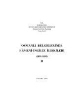 book Osmanlı Belgelerinde Ermeni-İngiliz İlişkileri 1891-1893 Cilt II  