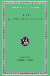 book Philo: Questions on Genesis