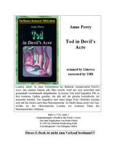 book Tod in Devil's Acre  