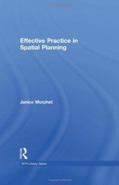 book Effective Practice in Spatial Planning  