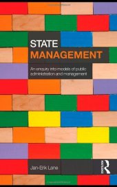 book State Management: An Enquiry into Models of Public Administration & Management  