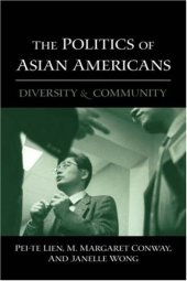 book The Politics of Asian Americans: Diversity and Community  