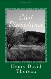 book Civil Disobedience  