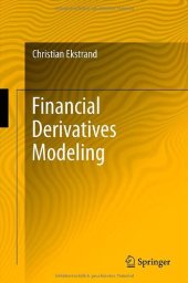 book Financial Derivatives Modeling