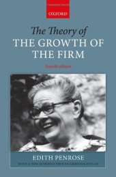 book The Theory of the Growth of the Firm  