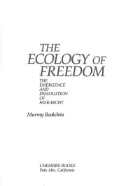 book The Ecology of Freedom  