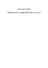 book Morfologia limbii române actuale  