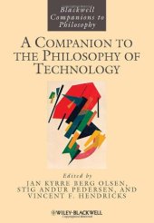 book A Companion to the Philosophy of Technology