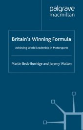 book Britain's winning formula: achieving world leadership in motorsports  