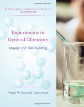 book Experiments in General Chemistry: Inquiry and Skill Building (Brooks Cole Laboratory Series for General Chemistry)  