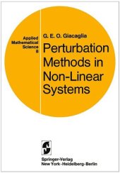 book Perturbation Methods in Non-Linear Systems