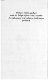 book Die Septuaginta und die Endgestalt des Alten Testaments  