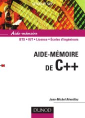 book Aide-mémoire de C++  