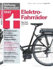 book test August 2011 (Stiftung Warentest)  issue 8-2011