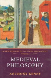 book Medieval Philosophy: A New History of Western Philosophy Volume 2  