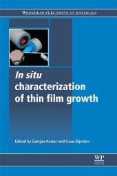 book In situ Characterization of Thin Film Growth (Woodhead Publishing in Materials)  