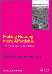 book Making Housing more Affordable: The role of intermediate tenures (Real Estate Issues)  