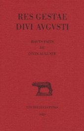 book Res Gestae divi Augusti. Hauts faits du divin Auguste