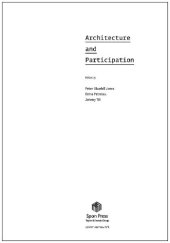 book Architecture and Participation  