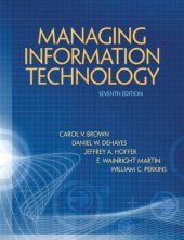 book Managing Information Technology, 7th Edition  