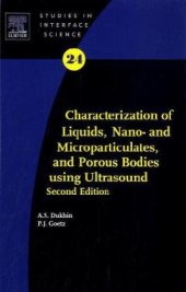 book Characterization of Liquids, Nano- and Microparticulates, and Porous Bodies Using Ultrasound