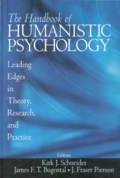 book The Handbook of Humanistic Psychology  