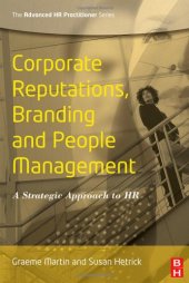 book Corporate Reputations, Branding and People Management: A Strategic Approach to HR  