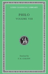 book Philo: On the Special Laws (Book 4). On the Virtues. On Rewards and Punishments