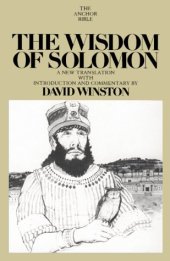 book The Wisdom of Solomon: A New Translation with Introduction and Commentary  