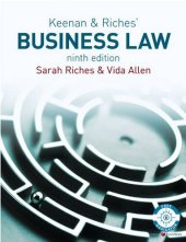 book Keenan and Riches' Business Law, 9th Edition  