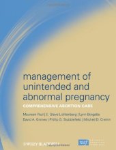 book Management of Unintended and Abnormal Pregnancy: Comprehensive Abortion Care  