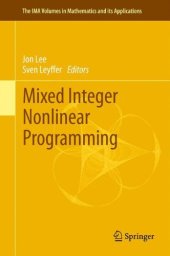 book Mixed Integer Nonlinear Programming  