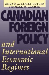 book Canadian foreign policy and international economic regimes  