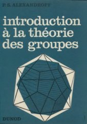 book Introduction à la théorie des groupes  