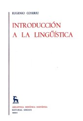 book Introducción a la lingüística  