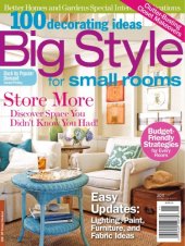 book 100 Decorating Ideas: Big Style for Small Rooms - Better Homes and Gardens Special Interest Publication  