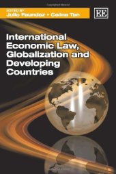 book International Economic Law, Globalization and Developing Countries  