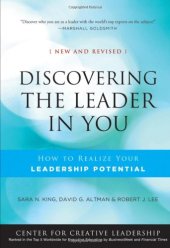 book Discovering the Leader in You: How to realize Your Leadership Potential (J-B CCL (Center for Creative Leadership))  