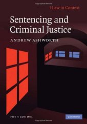 book Sentencing and Criminal Justice (Law in Context)  