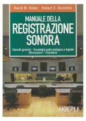 book Manuale della registrazione sonora  