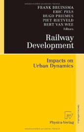 book Railway development: impacts on urban dynamics  