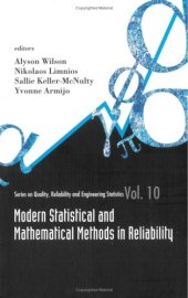 book Modern Statistical And Mathematical Methods in Reliability (Quality, Reliability and Engineering Statistics)  