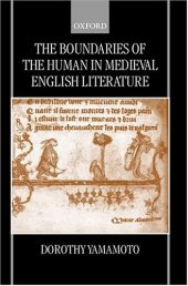 book The Boundaries of the Human in Medieval English Literature  