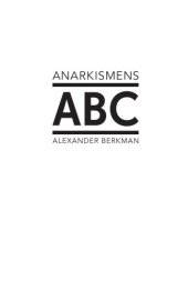 book Anarkismens ABC  