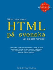 book HTML på svenska: lär dig göra hemsidor  