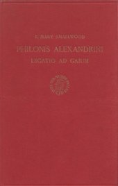 book Philonis Alexandrini Legatio ad Gaium (Second Edition)  