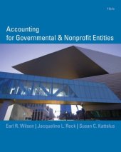 book Accounting for Governmental and Nonprofit Entities, 15th Edition  