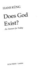 book Does God Exist?: An Answer for Today  