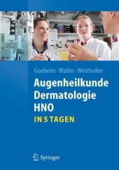 book Augenheilkunde, Dermatologie, HNO...in 5 Tagen  